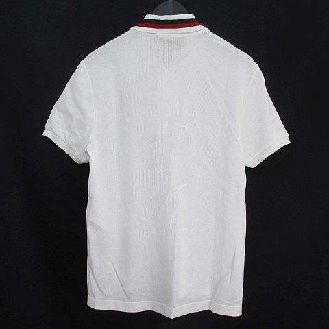 グッチ GUCCI 半袖 ポロシャツ 453865 X5H77 シェリー ビー S ホワイト 