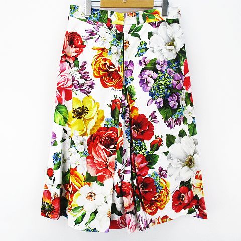 ドルチェ&ガッバーナ ドルガバ DOLCE&GABBANA 花柄 ドリルフラワー  