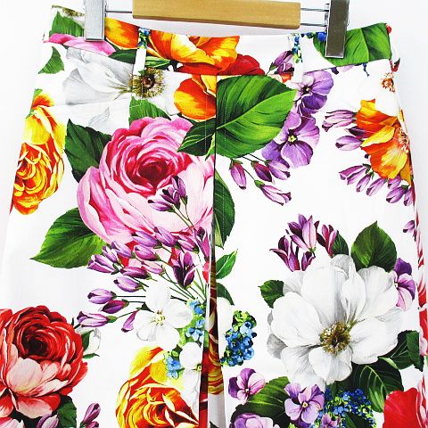 ドルチェ&ガッバーナ ドルガバ DOLCE&GABBANA 花柄 ドリルフラワー 