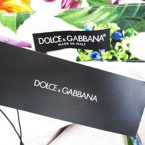 ドルチェ&ガッバーナ ドルガバ DOLCE&GABBANA 花柄 ドリルフラワー 