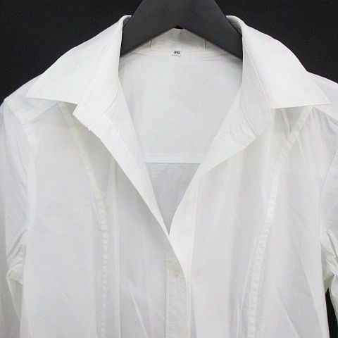 シトラスノーツ CITRUS nOTES 長袖 シャツ ブラウス 36 白系 ホワイト  