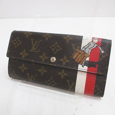 ルイヴィトン LOUIS VUITTON 二つ折りファスナー付き 長財布 