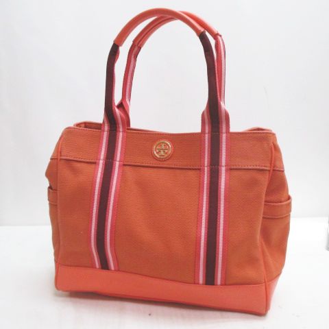 トリーバーチ Tory Burch トートバッグ ライン コンビ ピンク キャンバス地 レザー レディース 077 ベクトルパーク トリーバーチ Tory Burch トートバッグ ライン コンビ ピンク キャンバス地 レザー レディース 077 ベクトルパーク