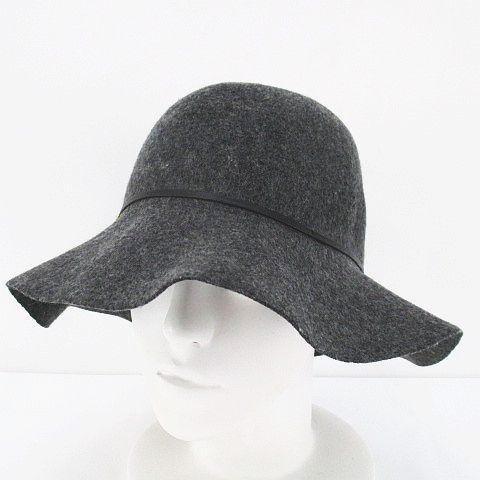 ザラ Zara Home ホーム ハット 帽子 ゴールドチェーン グレー 灰系 ウール 毛 イタリア製 レディース 077 ベクトルパーク ザラ Zara Home ホーム ハット 帽子 ゴールドチェーン グレー 灰系 ウール 毛 イタリア製 レディース 077 ベクトルパーク