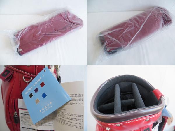 ONOFF ゴルフバッグ レッド オノフ ONOFF グローブライド キャディバッグ OB0221 カート