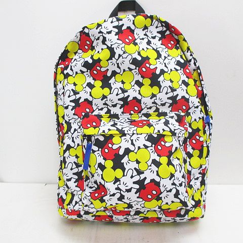 ディズニー Disney バックパック リュック ミッキー 総柄 マルチカラー メンズ レディース 077 ベクトルパーク