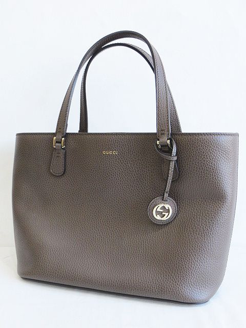 グッチ GUCCI 388561 ロゴ レザー トートバッグ ショルダーバッグ 