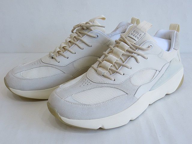 未使用品 コールハーン Cole Haan ローカットスニーカー 12 M 白系 Wht Zerogrand City Trnr メンズ 077 ベクトルパーク