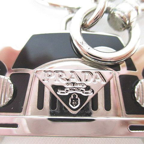 PRADA キーホルダー　キーリング　車 楽天市場】Aランク【プラダ】キーホルダー/キーリング/チャーム