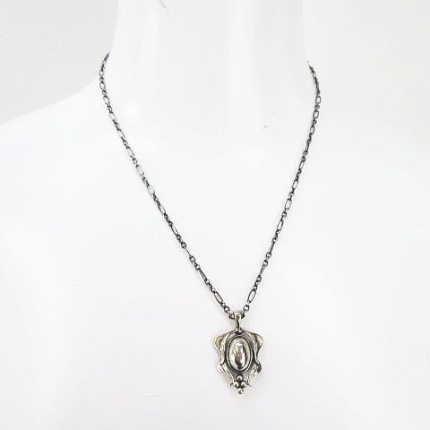 ジョージジェンセン Georg Jensen 925 シルバー ネックレス 15 イヤーペンダント トップ シルバーボール 総重量 8 6ｇシルバー系 アクセサリー メンズ レディース 077 ベクトルパーク