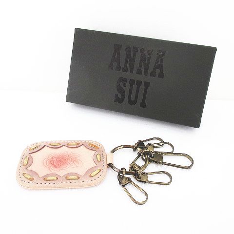 アナスイ Anna Sui キーリング キーホルダー キーケース 花 ピンク系 小物 レディース 077 ベクトルパーク アナスイ Anna Sui キーリング キーホルダー キーケース 花 ピンク系 小物 レディース 077 ベクトルパーク