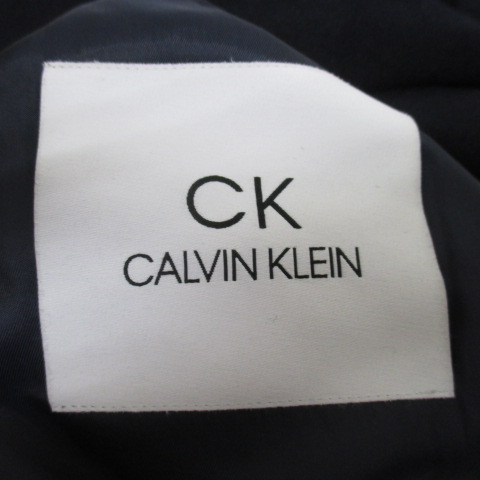 シーケーカルバンクライン Ck Calvin Klein ロング チェスターコート 3l 濃紺系 裏地 オンワード樫山 ウール 毛 大きいサイズ メンズ 077 ベクトルパーク