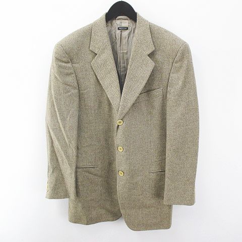 ジョルジオアルマーニ GIORGIO ARMANI ヘリンボーン柄 テーラード 