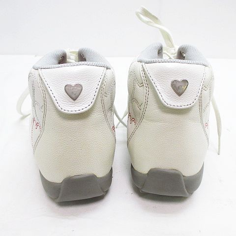 フィラ FILA ゴルフシューズ ミドルカット ハートステッチ 23.5
