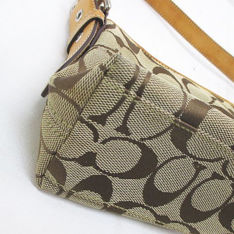 コーチ COACH 6371 ワンショルダー デミバッグ シグネチャー