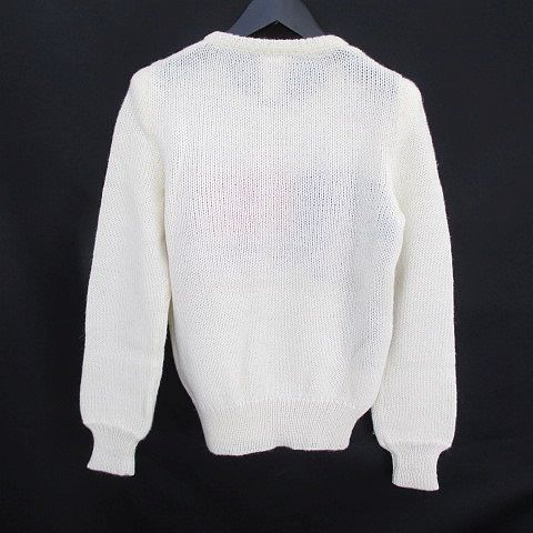 クリッツィア KRIZIA maglia 長袖 ニット セーター 42 白系 オフ 