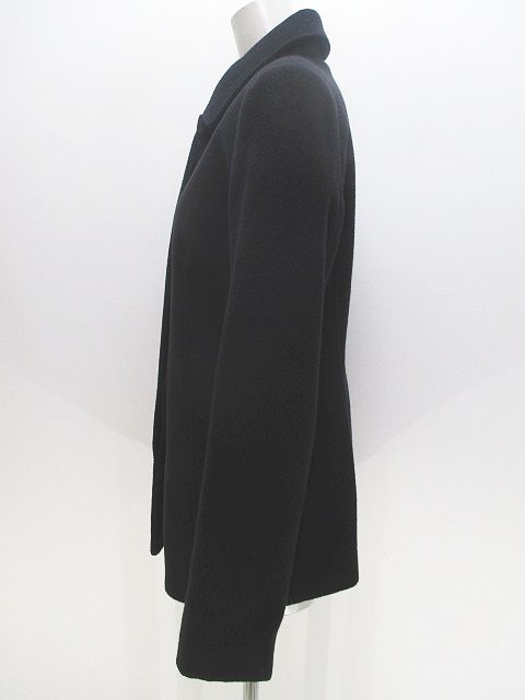 ディアプリンセス Dear Princess ステンカラーコート ショート丈 黒系 ブラック 無地 比翼ボタン 裏地 レディース 077 ベクトルパーク