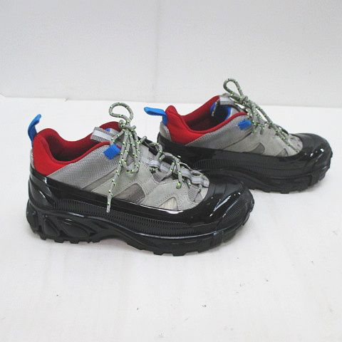 バーバリー ロンドン BURBERRY LONDON Nylon and Suede Arthur ロゴ