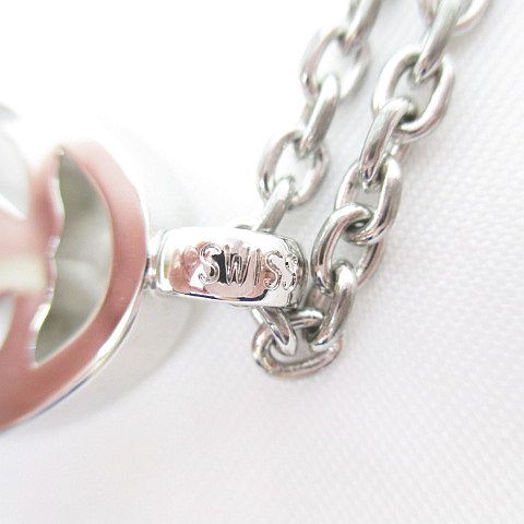 Cartier カルティエ　ネックレス　シルバー　ダブルC カルティエ Cartier ダブルC ネックレス SILVERチェーン