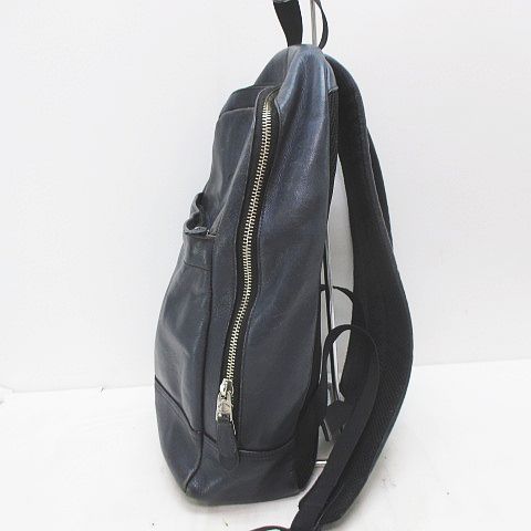 コーチ COACH F54135 バックパック リュック 型押しロゴ ネイビー 紺 