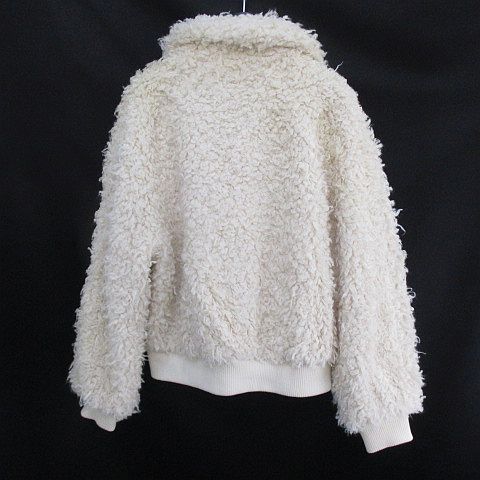 アメリカンイーグル AMERICAN EAGLE ボアジャケット M ピンクベージュ 