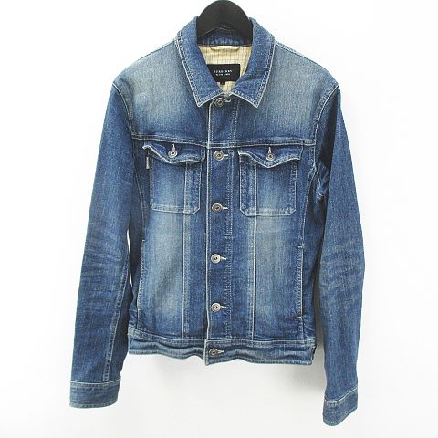 バーバリーブラックレーベル BURBERRY BLACK LABEL ジージャン デニム 