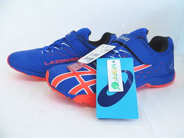 未使用品 アシックス Asics スニーカー レーザービーム Lazerbeam Se Mg 1154a068 23 5cm 運動靴 ジュニア ランニングシューズ ベルトモデル キッズ 077 ベクトルパーク