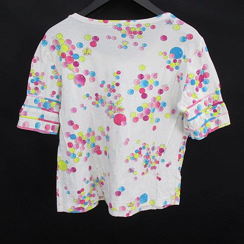 レオナールスポーツ LEONARD SPORT 水玉 ドット 半袖 Tシャツ