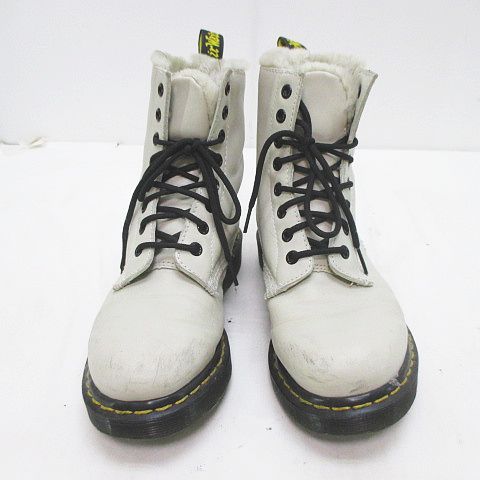 ドクターマーチン DR.MARTENS ショートブーツ 編み上げ 8ホール