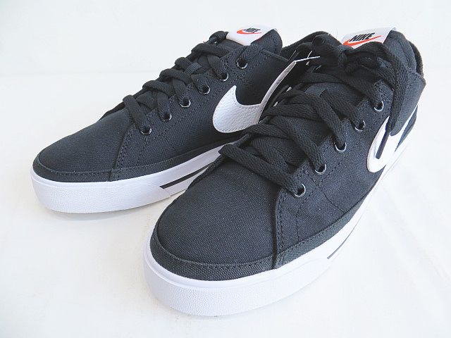 未使用品 ナイキ Nike コート レガシー キャンバス 25 5 Court Legacy Cw6539 002 スニーカー メンズ 077 ベクトルパーク