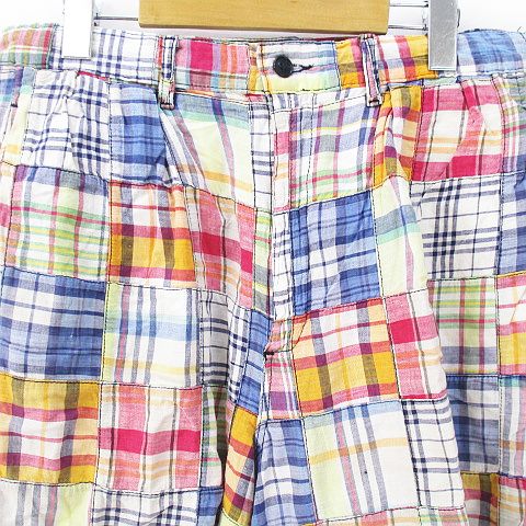 ピ*メ様 RALPH LAURENマルチチェック パッチワークショーツ
