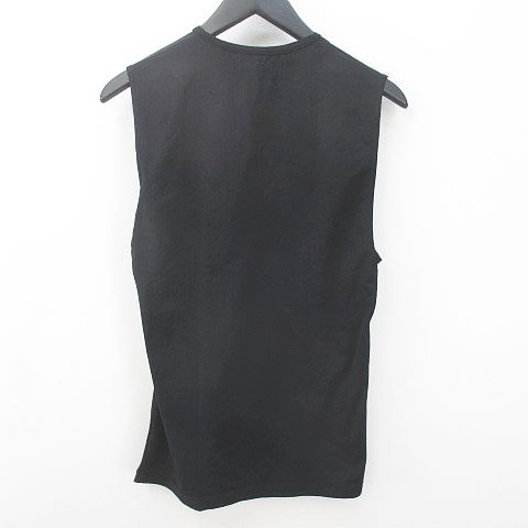 エンポリオアルマーニ EMPORIO ARMANI ノースリーブ カットソー L 黒系 