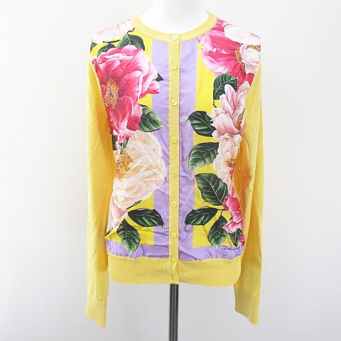 未使用品 ドルチェ&ガッバーナ ドルガバ DOLCE&GABBANA 花柄 フラワー  