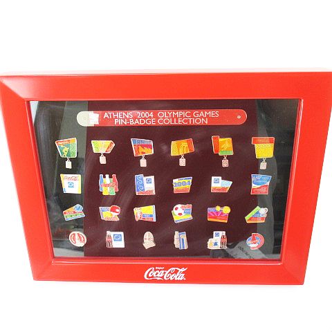 Coca Cola コカ コーラ 2004年 アテネオリンピック ピンバッジ 