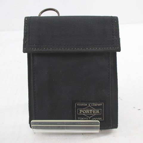 吉田カバン ポーター PORTER 財布 2つ折り ブラック 黒 日本製