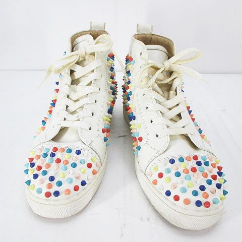 クリスチャンルブタン Christian louboutin ハイカット スニーカー 