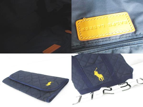 ラルフローレン ネイビー キルティング トートバッグ　マザーズバッグ ラルフローレン RALPH LAUREN トートバッグ マザーズバッグ