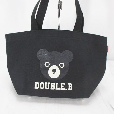 ミキハウス ダブルビー ダブルB MIKIHOUSE DOUBLE.B トートバッグ ロゴ 
