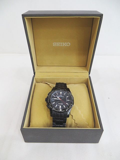 セイコー SEIKO 7B25-0AF0 ブライツ 腕時計 電波 ソーラー 稼働品 正規 