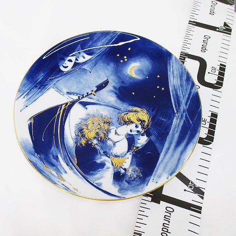 Meissen マイセン 2004年 イヤープレート ヴェニスの夜 ブルー系 飾皿 