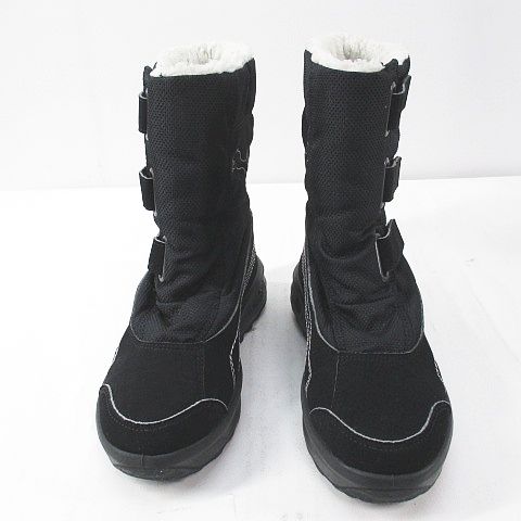 プーマ PUMA スノーブーツ ゴアテックス 19 ブラック 黒 キッズ 077