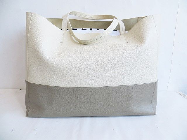 CÉLINE セリーヌ ホリゾンタルカバレザートートバッグ ベージュ 美品 セリーヌ ホリゾンタルカバ レザー ベージュ トートバッグ