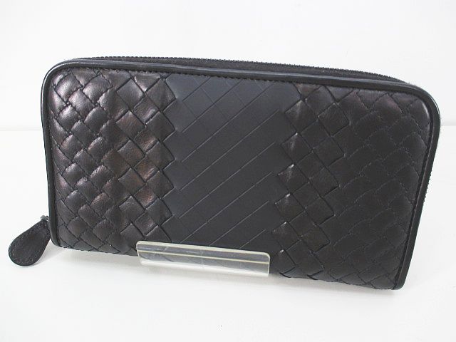 ボッテガヴェネタ BOTTEGA VENETA ラウンドファスナー長財布  