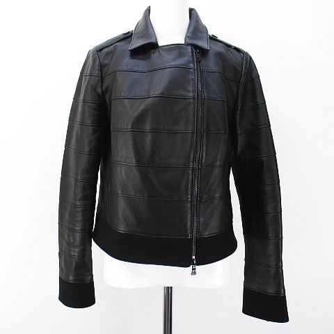 トリーバーチ TORY BURCH レザージャケット 革ジャン ライダース 4 