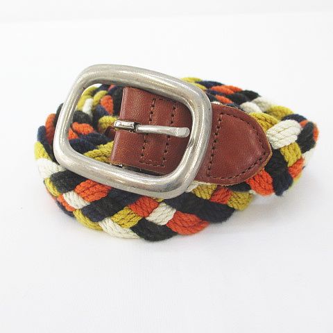 ビームスハート Beams Heart メッシュベルト ピン式 バックル マルチカラー系 メンズ レディース 077 ベクトルパーク