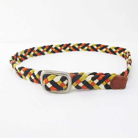 ビームスハート Beams Heart メッシュベルト ピン式 バックル マルチカラー系 メンズ レディース 077 ベクトルパーク