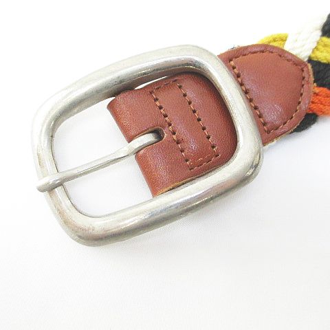 ビームスハート Beams Heart メッシュベルト ピン式 バックル マルチカラー系 メンズ レディース 077 ベクトルパーク