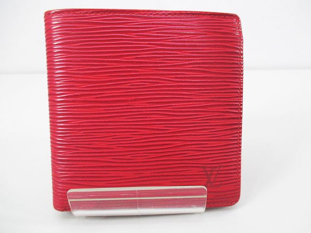 ルイヴィトン LOUIS VUITTON 二つ折り財布 ポルトフォイユ マルコ エピ 