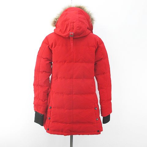 カナダグース CANADA GOOSE ダウンジャケット コート S/P 赤系 レッド 