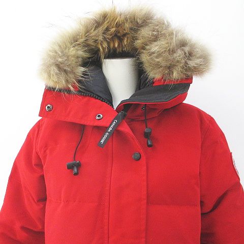 カナダグース CANADA GOOSE ダウンジャケット コート S/P 赤系 レッド 